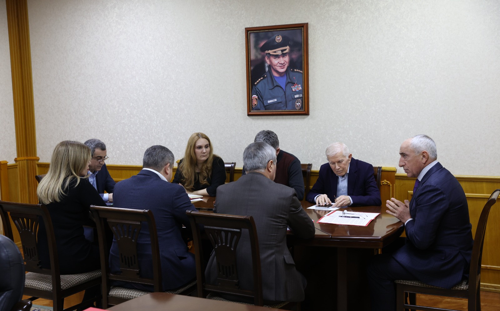 Заседании комиссии по проведению аттестации